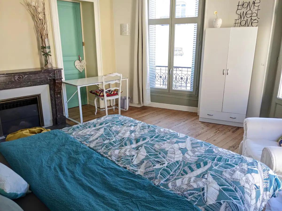 Apartament Cosy Hortensia- 4 Ch- Clemenceau Hypercentre & Parking Sous Terrain- 110M2 Pau Zewnętrze zdjęcie